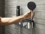 PULSIFY ручний душ (3 типа струи PowderRain, IntenseRain, Massage), EcoSmart  колір хром — Photo 7