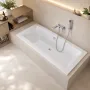 Комплект: ванна VBI CIVETTA 170x75 (вбудована) + сифон CHROME + ніжки — Photo 5