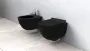 Підвісне біде REA CARLO MINI BLACK MATT * — Photo 4