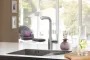 Змішувач для кухні з висувним виливом Grohe Essence New (30270000) — Photo 17