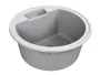 Кухонна мийка YUPI white Miraggio — Photo 2