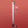 Бічна стінка до кабіни Koer SR SW04-90x200-TR-01 прозоре скло Easy Clean 10мм, хром (KR5390) — Photo 57