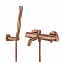 Настінний змішувач для ванни та душу VBI MILANO BRUSHED COPPER — Photo 2