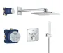 Душова система прихованого монтажу з термостатом Grohe Grohtherm SmartControl (34804000) — Photo 2