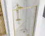 Душові двері REA RAPID SWING 90 BRUSHED GOLD — Photo 10
