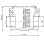 Фільтр газовий 1/2" Koer KG.F01.A (KR3103) — Photo 3