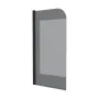 Шторка на ванну одноелементна Dakota 800х1400мм black matt, скло 6мм europe grey — Photo 4