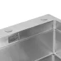 Набір 3 в 1 Qtap кухонная мийка DH5050 3.0/1.2 мм Satin + сушарка + дозатор для миючого засобу — Photo 15
