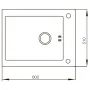 Мийка Mixxus MX (304) 6051-200x1.2-HM-Glass (MX0573) — Photo 9