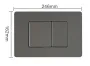CUBE M панель змиву polished aluminum — Photo 9