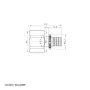 Перехідник з ВР Koer KA.A08F-16 - 16(2.2mm) x 3/4"F (KR4862) — Photo 5