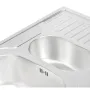 Кухонне миття з додатковою чашею Qtap 7850-B 0,8 мм Satin (QT7850BSAT08) — Photo 12