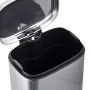 Відро для сміття з плавним закриттям прямокутне Mixxus Premium Style-TC0305 SS Color 5л колір нержавійка (MI7060) — Photo 15