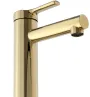 Змішувач для раковини (умивальника) REA PIXEL GOLD золотий низький — Photo 10
