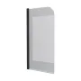 Шторка на ванну одноелементна Dakota 800х1400мм black matt, скло 6мм clear — Photo 4