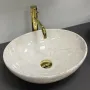 Умивальник (раковина) VBI PARMA LIGHT STONE GLOSSY накладний — Photo 6