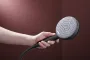 RAINDANCE ALIVE SELECT S душовий набір EcoSmart (ручний душ 3режими, шланг, тримач), чорний матовий — Photo 11