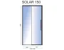 Душові двері REA SOLAR 150 BLACK — Photo 9