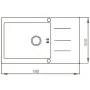 Мийка Mixxus MX (304) 7851-200x1.2-HM-Glass (MX0574) — Photo 6