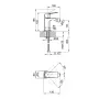 Змішувач для біде Qtap Lodenice QTLOD2030101C Chrome — Photo 7