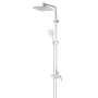 Душова колона зі змішувачем KOER KB-56009-04, 3 функціі (Колір хром+білий) (KR5987) — Photo 11