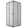 Душова кабіна без піддону Mixxus CUBIC SC01-90x90x185-TR GRAPHITE прозоре скло 4мм (MI6907) — Photo 5