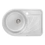 Кухонне миття Qtap 6744L 0,8 мм Satin (QT6744LSAT08) — Photo 7