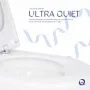 Унітаз підвісний Qtap Robin ML Ultra Quiet 520x365x365 мм, з сидінням Soft-close MagLock, White QTROBML26W49623 — Photo 13