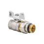 Кран з американкою 3/4" "антіпротечка"(Koer KR.227.W-Gi) білий (KR0192) — Photo 2