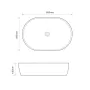 Раковина накладна MIXXUS PREMIUM ELLIPSE-0105 600х400х150mm (MP6563) — Photo 15