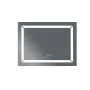 Дзеркало Mixxus LIGHT MR01-70x50 з Led Touch, Anti-fog, димером, регулятором яскравості, годинником (MI6000) — Photo 25