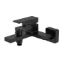 Змішувач для ванни Qtap Gemini (з душовим гарнітуром) QTGEM259BLM45682 Black Matt — Photo 2