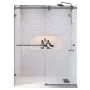 Двері в нішу Koer SR SD06-140x220-TR-07 прозоре скло Easy Clean 8мм, графіт (KR5369) — Photo 20