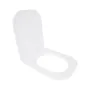 Сидіння для унітазу Qtap (Stork, Aquarius 630) 420x336x22 мм, White, з мікроліфтом, Slim Duroplast, Quick Release QTSC179W49263 — Photo 7