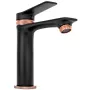 Змішувач для раковини (умивальника) REA VIRAL BLACK ROSE GOLD низький * — Photo 11