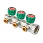 Колектор вентильний з адаптером Koer KR.1127-3 - 1"x3 - 3/4 Ways (євроконус-площина) (KR4947) — Photo 2