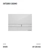 Інсталяція Koller Pool Dune 1200SL + Integro Cosmo White панель змиву + підвісний унітаз ROUND Black matt з сидінням Soft-close (змив Торнадо) — Photo 11
