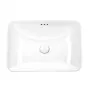 Раковина Qtap Jay 590х410х155 White з донним клапаном QT0711K425W — Photo 5