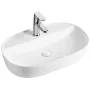Раковина накладна Mixxus Premium ELLIPSE-0204 600х380х115mm з отвором під змішувач (MP6679) — Photo 6