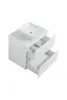 Тумба SANWEST GROUP VELMA  60 біла +стільниця біла+чаша Адель — Photo 4