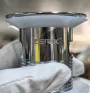 Донний клапан для раковини з переливом ZERIX BV-05 автоматичний (Click-Clack) (Колір хром) 1 1/4'' (ZX6022) — Photo 20