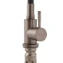 Змішувач для кухні з нерж. сталі SUS304 MIXXUS SEO-011-T GRAPHITE REFL.BLACK (Колір графіт+силік. вилив чорний) (MI8434) — Photo 11