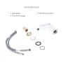 Акційний набір Qtap: Змішувач для раковини QTGEM270CRW45675 Chrome/White + Змішувач для ванни (з душовим гарнітуром) QTGEM259CRW45683 Chrome/White — Photo 9