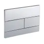 Панель змиву Koer KT-0603-01 240x160x10mm пластикова, кнопка лінійна — Photo 4
