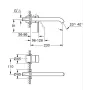 Змішувач для раковини Grohe Essence на 2 отвори L-Size (29193001) — Photo 3