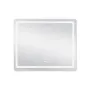 Дзеркало Lidz Kubis 1000х800 з LED-підсвічуванням Touch, з антизапотіванням, з димером, рег. яскравості LD78LF61410080 — Photo 6