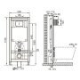 Набор инсталляционный: SOLO Rimless унитаз подвесной, сиденье твердое Slim slow-closing 51*35,5*33 см, 141515 VOLLE MASTER — Photo 4