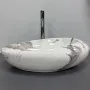 Умивальник (раковина) VBI VICENZA SAND GLOSSY накладний — Photo 8