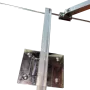 Бічна стінка до кабіни Koer SR SW04-80x200-TR-01 прозоре скло Easy Clean 10мм, хром (KR5389) — Photo 81