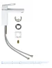 Змішувач для раковини M-розміру Grohe Eurocube (23446000) — Photo 7